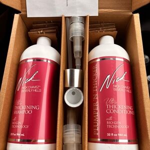 Thickening Shampoo and Conditioner Set - Red